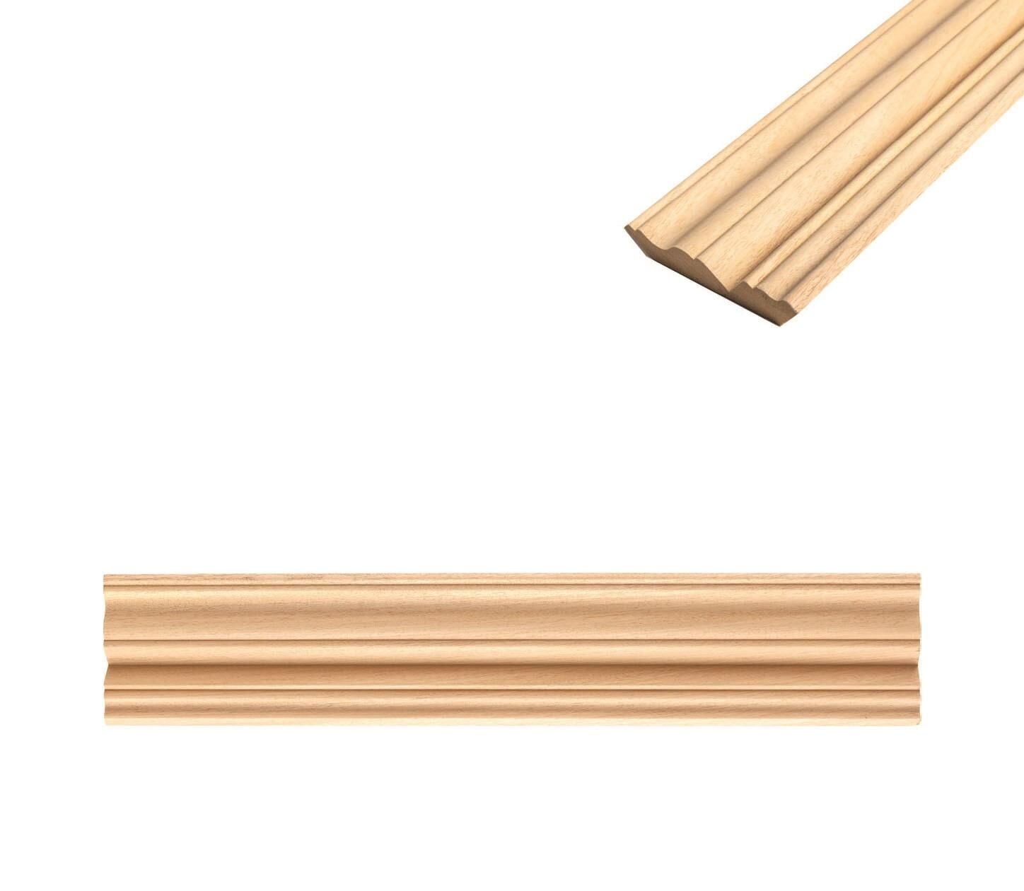 Ayous Ahşap Çıta Boyanabilir Dekoratif Aksesuar 120x22 mm MAC05