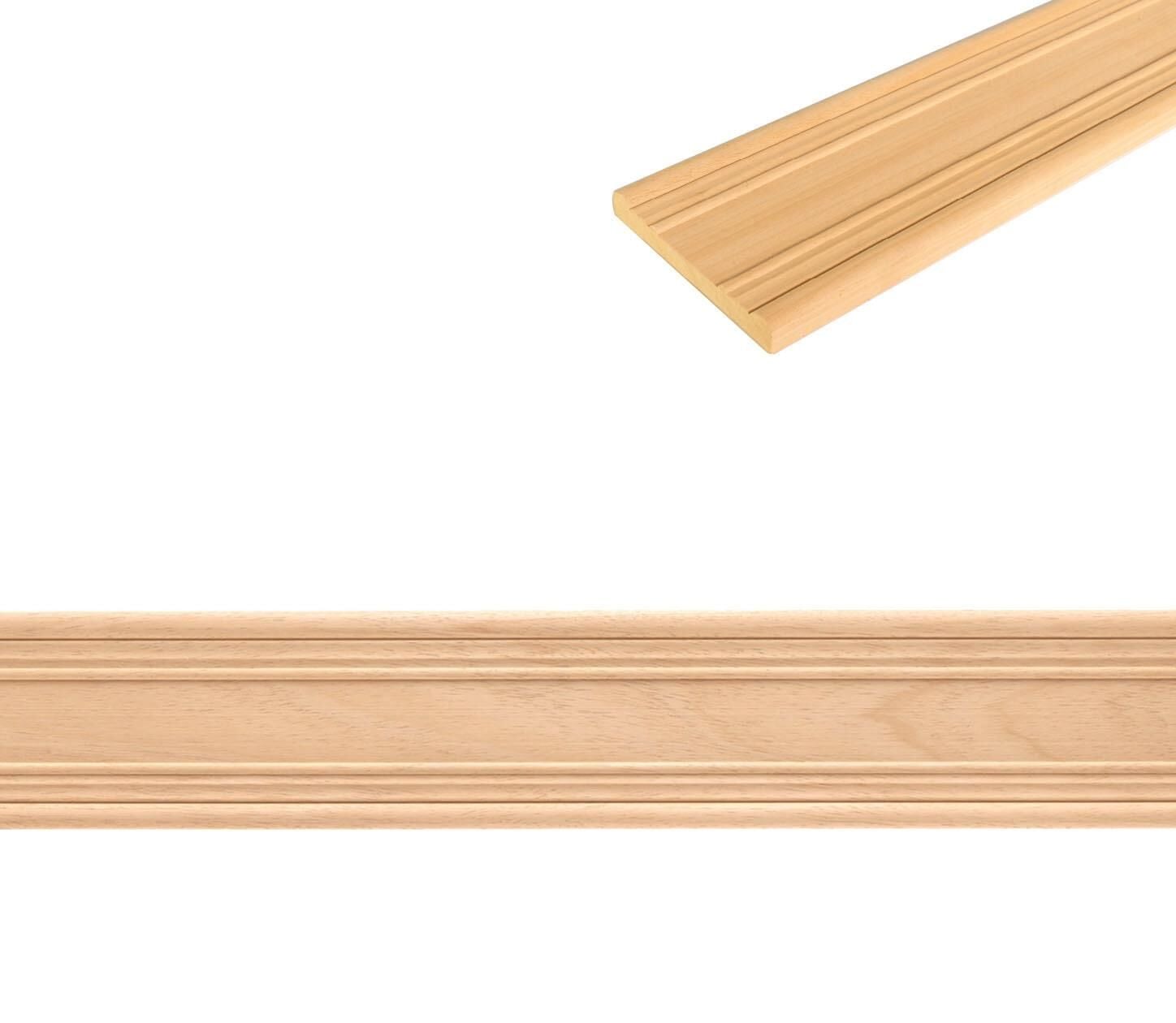 Ayous Ahşap Çıta Boyanabilir Dekoratif Aksesuar 120x17 mm MAC14
