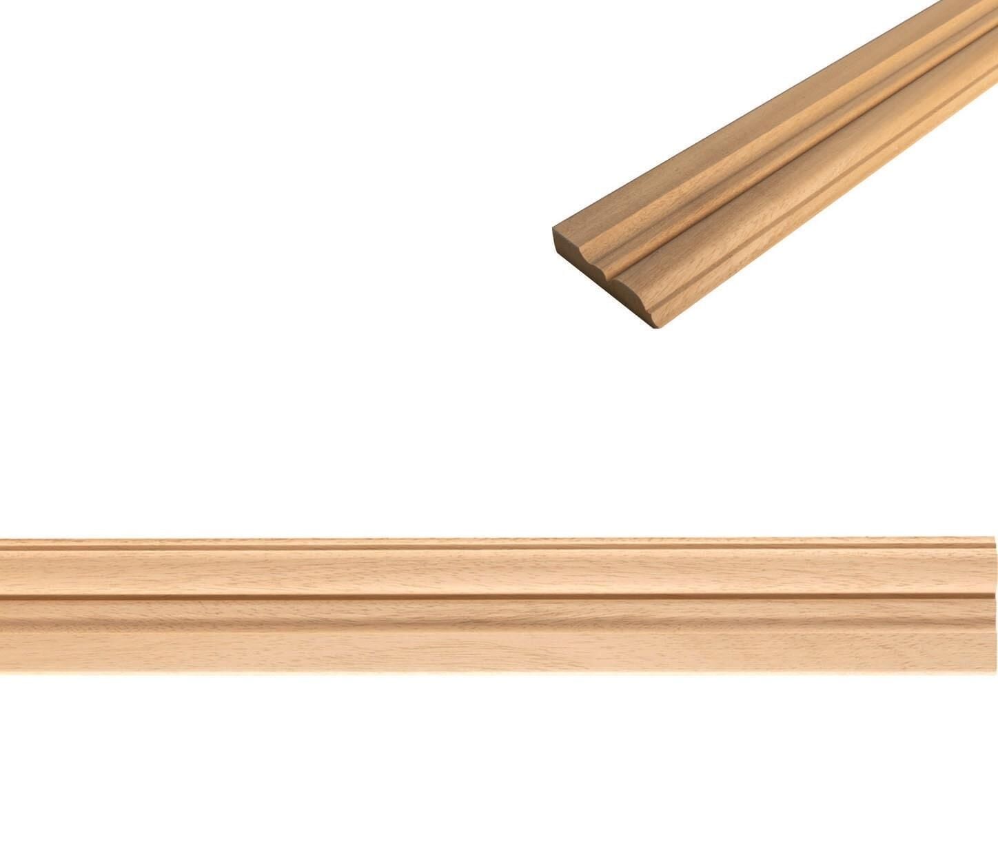 Ayous Ahşap Çıta Boyanabilir Dekoratif Aksesuar 90x18 mm MAC75