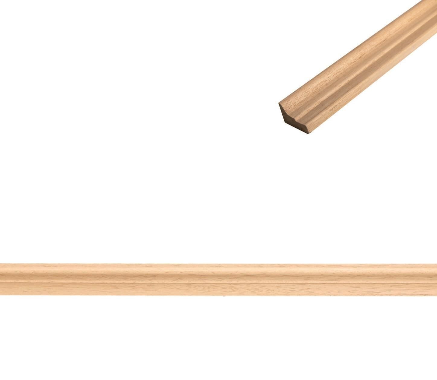 Ayous Ahşap Işık Bandı Çıta Boyanabilir Dekoratif Aksesuar 40x29 mm MAC81