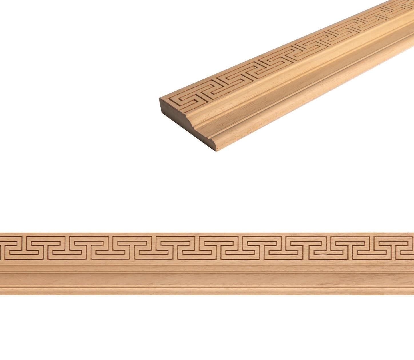 Ayous Ahşap Çıta Boyanabilir Dekoratif Aksesuar 90x18 mm MAC88