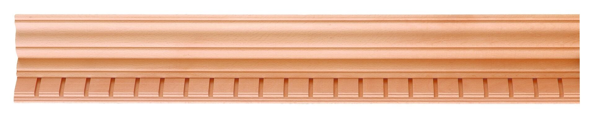 Kayın Kartonpiyer Taç Çıta Ahşap Desenli Dekoratif Aksesuar 80x15 mm-KT28